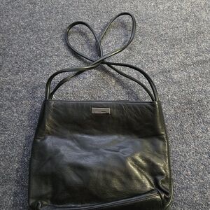 Elegant Black Leather Women's Bag